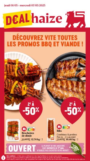 Découvrez et profitez de nos promotions de la semaine.